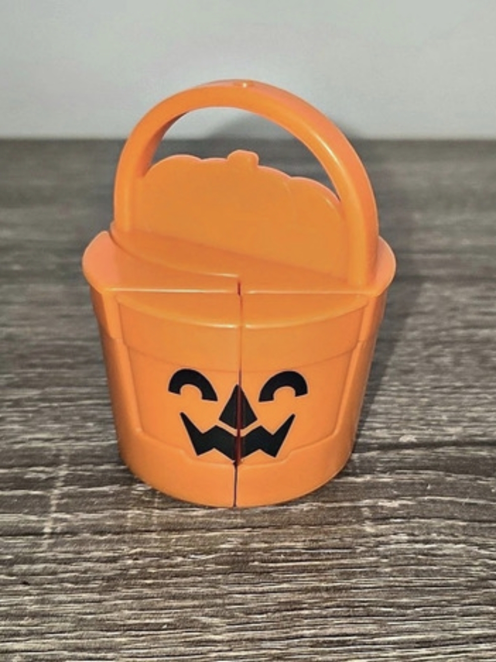 McDonald's McPumpkin Orange Halloween Bucket
